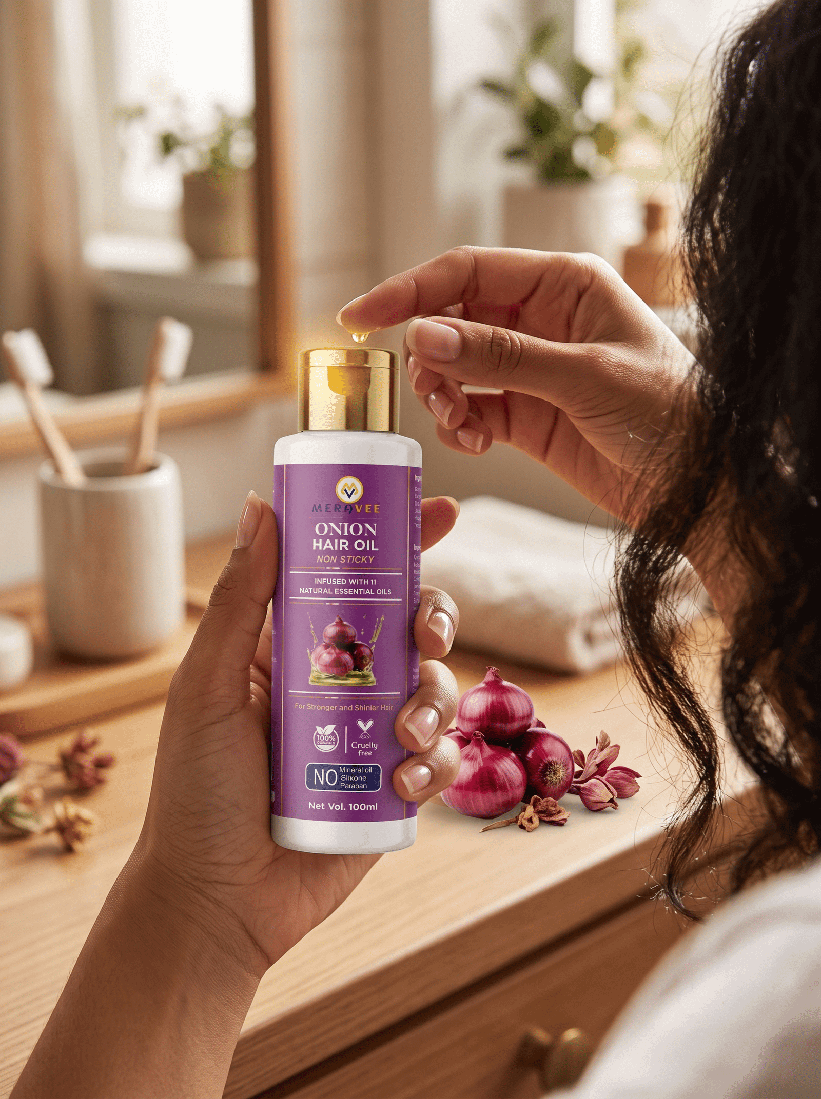 Meravee Hairfall Control Onion Oil