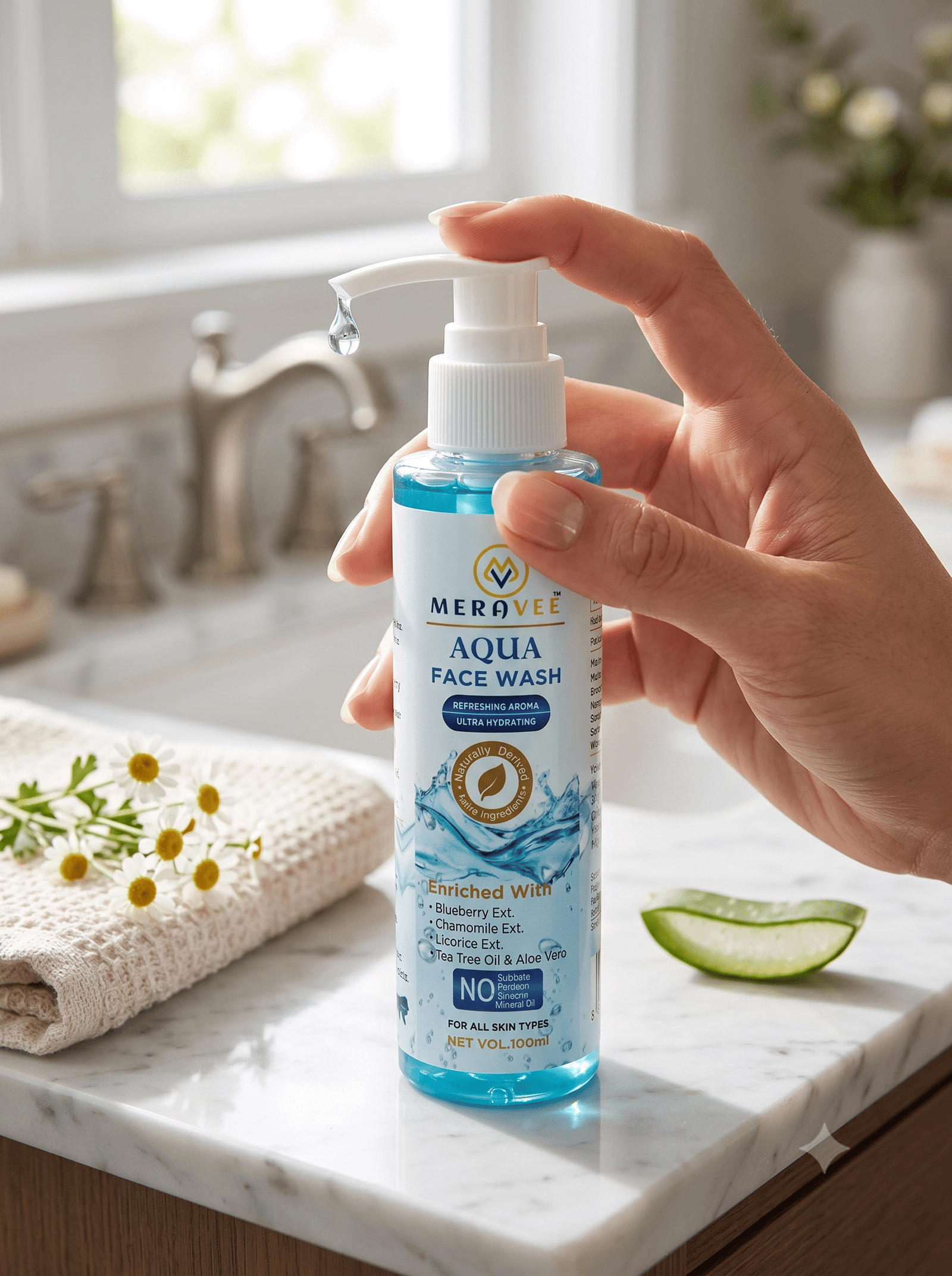 Meravee Aqua Face Wash