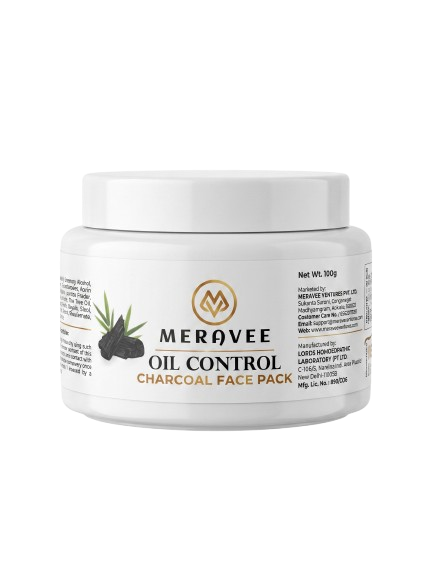 MERAVEE OIL CONTROL CHARCOAL FACE PACK