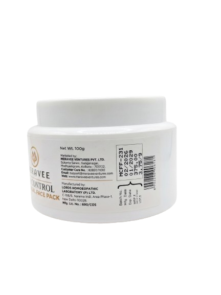 MERAVEE OIL CONTROL CHARCOAL FACE PACK
